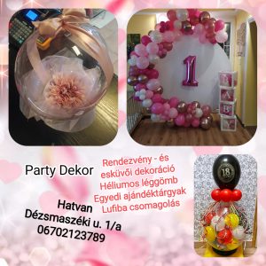 Fantasztikus tematikus díszítések és kiegészítők.